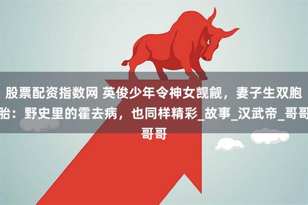 股票配资指数网 英俊少年令神女觊觎，妻子生双胞胎：野史里的霍去病，也同样精彩_故事_汉武帝_哥哥